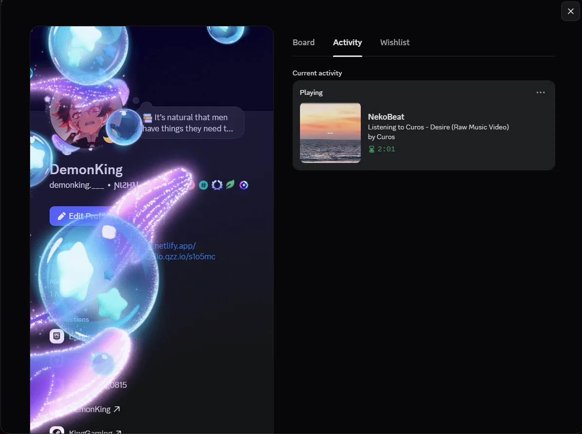 NekoBeat Discord Rich Presence