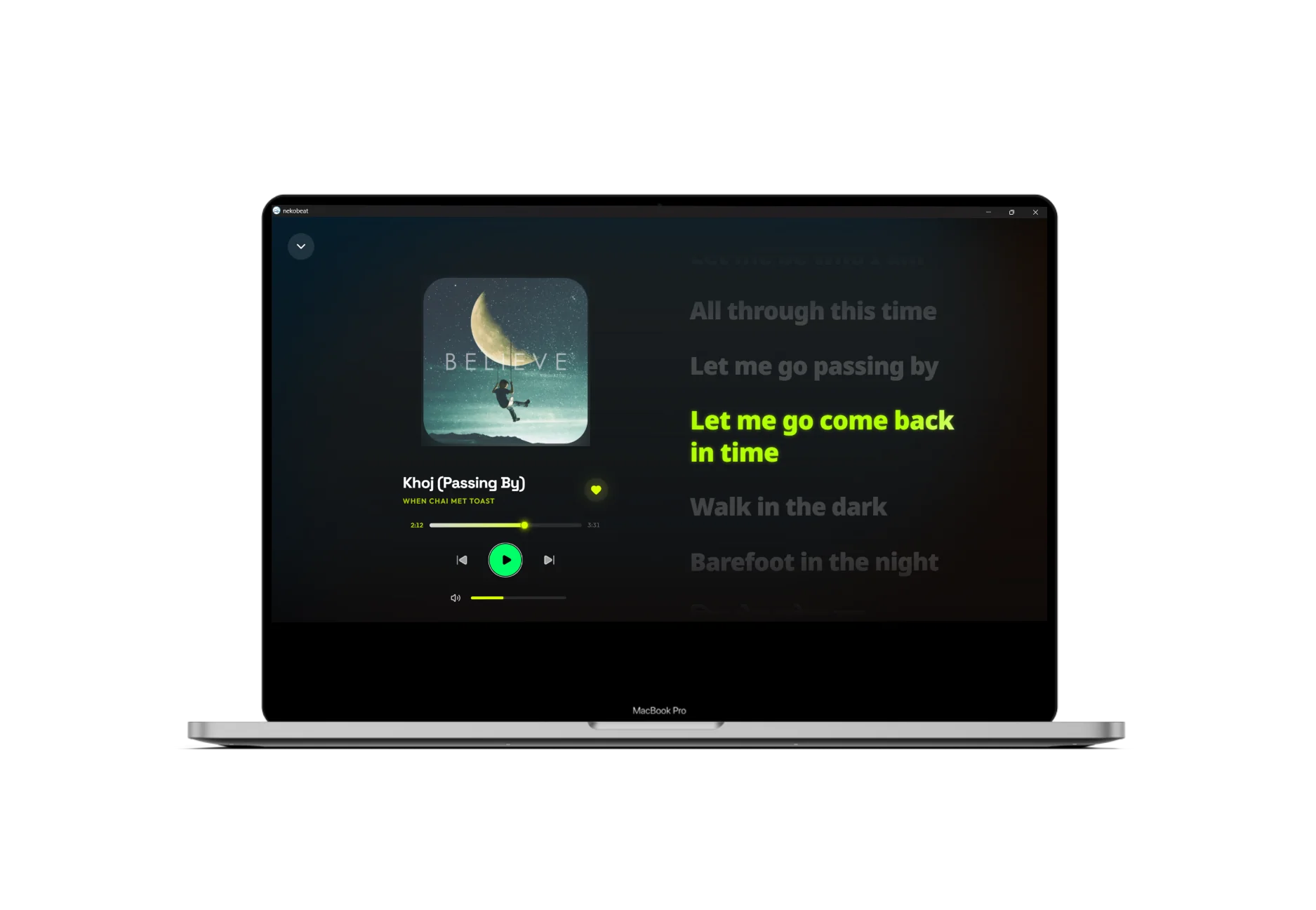 NekoBeat browse interface